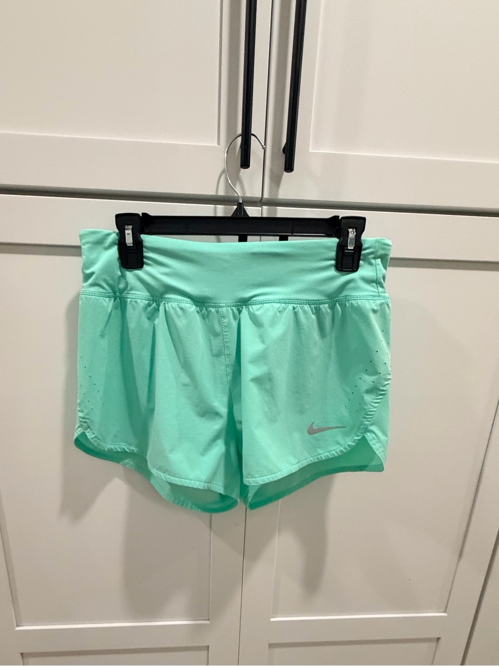 Nike Women's Mint Athletic Running Shorts